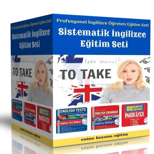 Sistematik İngilizce Eğitim Seti (3 Süper Ötesi Kitap) - Enine Boyuna Eğitim