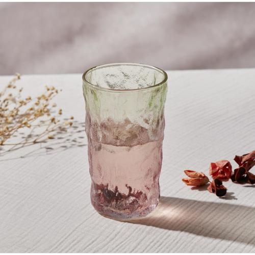 Glacier Meşrubat Bardağı Kırmızı Yeşil 383 ml