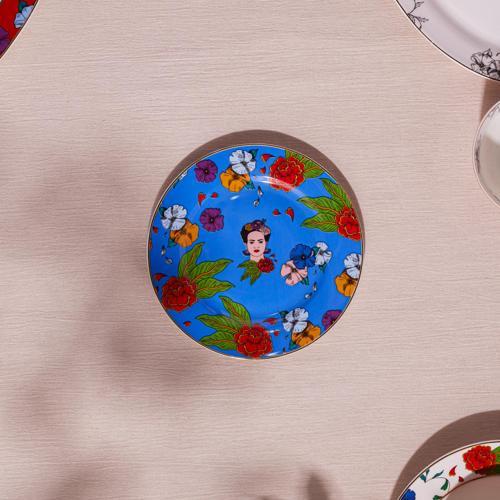 Frida Pasta Tabağı Mavi 19 Cm