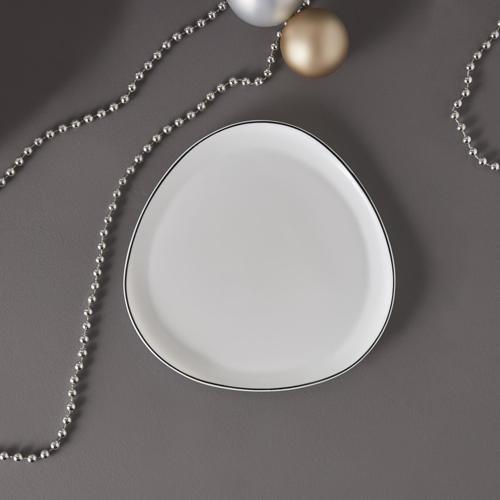 Agata Opal Cam Pasta Tabağı 20 Cm