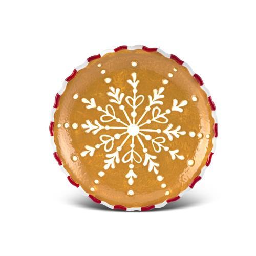 New Year Yılbaşı Gingerbread Pasta Tabağı 20 Cm