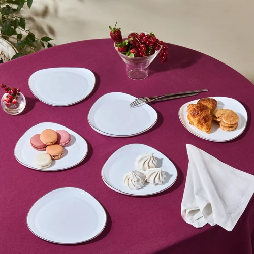 Pure 6 Parça Pasta Takımı 17 cm