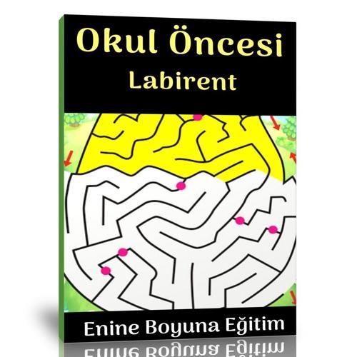 Okul Öncesi Labirent Sayfaları Kitabı - Enine Boyuna Eğitim