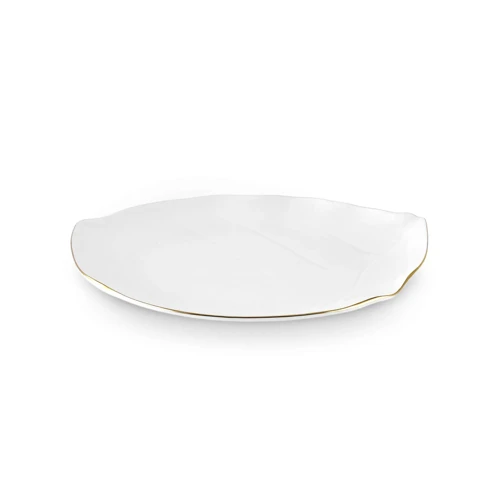 X Müge Anlı Gold Pasta Tabağı 21 Cm