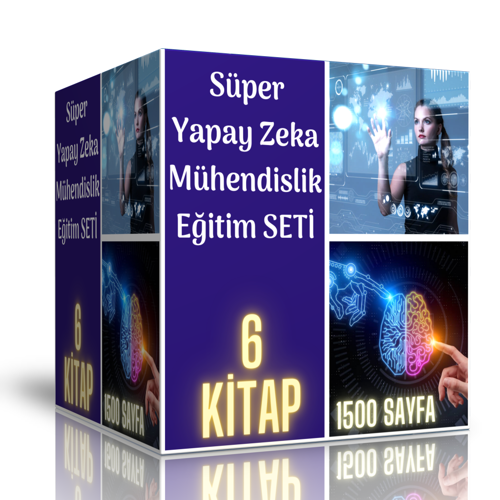 Süper Yapay Zeka Mühendisliği Eğitim Seti (6 Kitap) - Enine Boyuna Eğitim