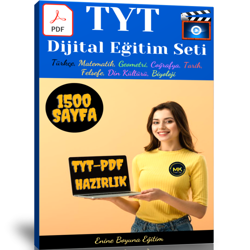 Tyt Dijital Eğitim Seti (Video Destekli 1500 Sayfalık ) - Enine Boyuna Eğitim