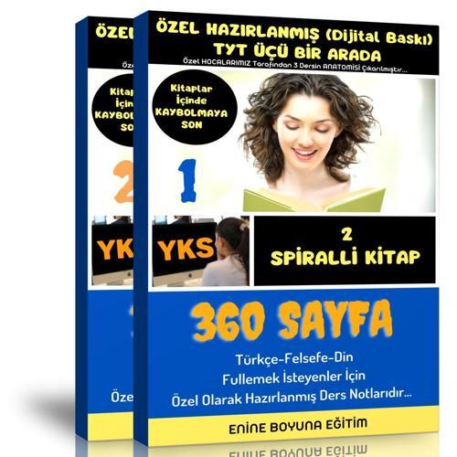 Tyt Üçü Bir Arada Eğitim Seti (Türkçe-Felsefe-Din) - Enine Boyuna Eğitim