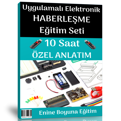 Uygulamalı Elektronik Haberleşme Eğitim Seti (10 Saat Özel Anlatım) - Enine Boyuna Eğitim
