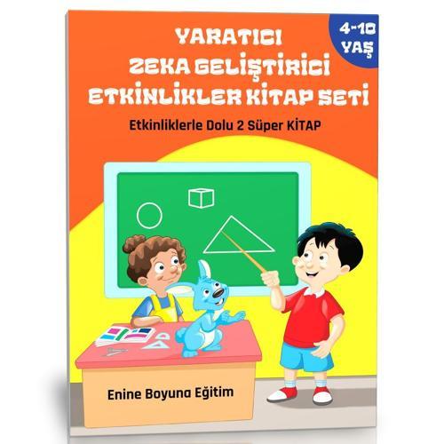 Yaratıcı Zekâ Geliştirici Etkinlikler Kitap Seti (4-10 Yaş) - Enine Boyuna Eğitim
