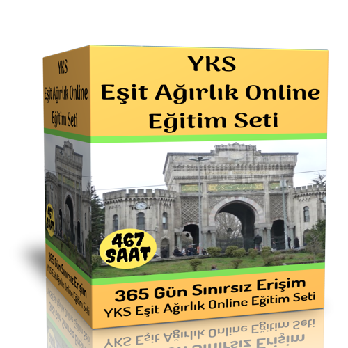 Yks Eşit Ağırlık Online Eğitim Seti - Enine Boyuna Eğitim