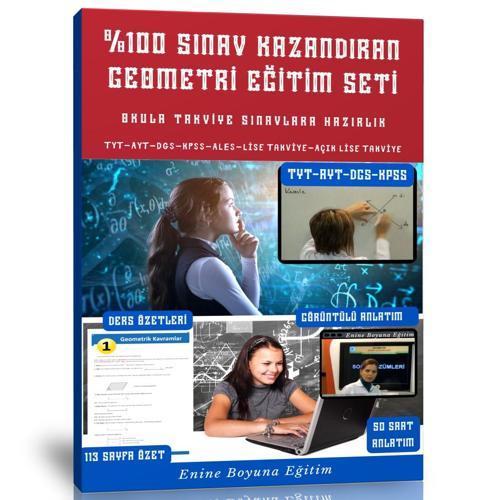 Yüzde Yüz Kazandıran Geometri Eğitim Seti - Enine Boyuna Eğitim