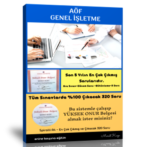 Aöf Genel İşletme (Çıkmış Ve Çıkacak Sorular) - Enine Boyuna Eğitim