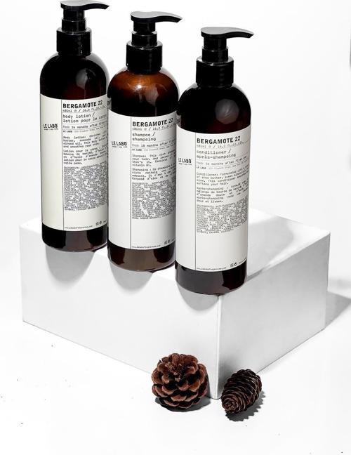 Bergamote 22 Shampoo 480 Ml Conditioner 480 Ml Body Lotion 480 Ml