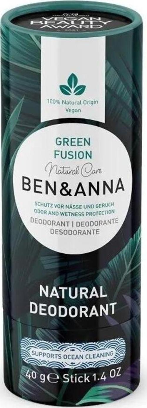 Green Fusion Vegan Natural Deodorant Stick 40 G