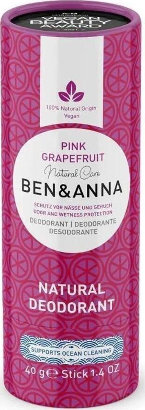 Pink Grapefruit Vegan Deodorant Stick 40 G