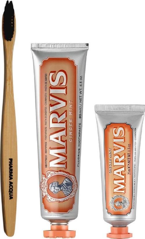 Bambu Diş Fırçası Marvis Ginger Mint 2'Li 85 Ml 25 Ml