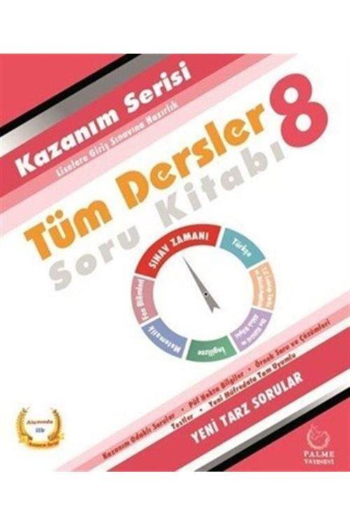 Palme Yayınları 8. Sınıf Tüm Dersler Soru Kitabı Kazanım Serisi