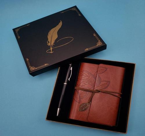 Deri Defter Ve Tükenmez Kalem