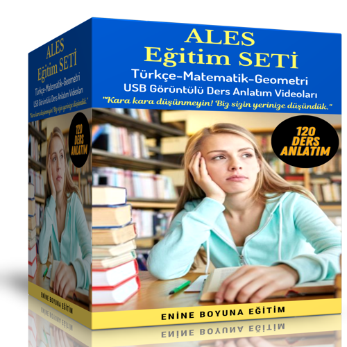 2024 Ales Eğitim Seti (120 Saat Anlatım) - Enine Boyuna Eğitim