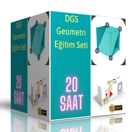 2024 Dgs Geometri Görüntülü Eğitim Seti - Enine Boyuna Eğitim