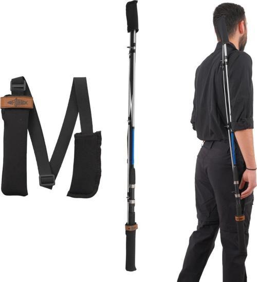 İki Parça Olta Kamış Kılıfı - LRF Spin - Neopren Ayarlanabilir