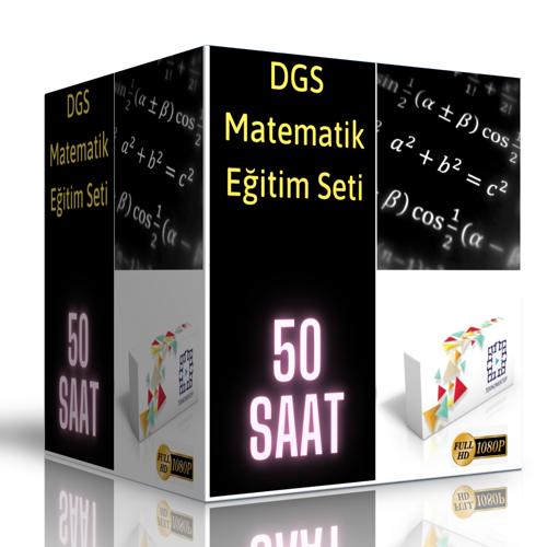 2024 Dgs Matematik Görüntülü Eğitim Seti - Enine Boyuna Eğitim