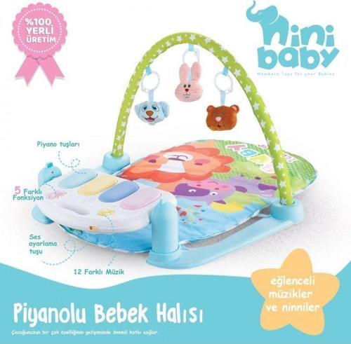 Oyun Halısı Piyanolu-Eğlenceli Müzikler ve Ninniler