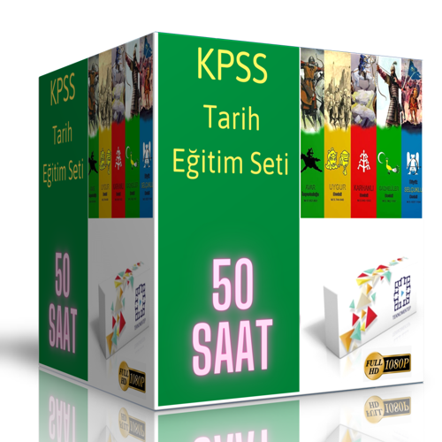 2024 Kpss Tarih Görüntülü Eğitim Seti - Enine Boyuna Eğitim