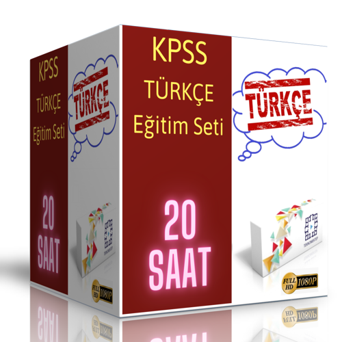 2024 Kpss Türkçe Görüntülü Eğitim Seti - Enine Boyuna Eğitim