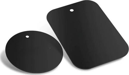 0.4mm 2 Adet Set Ultra İnce Yapışkanlı Metal Mıknatıs, 3M Hafif Tüm Telefonlara Uyumlu Mıknatıs