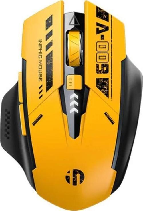 500Mah Şarjlı 2.4G Kablosuz Süper Sessiz Oyuncular İçin Mouse, 6 Tuşlu 2400DPİ Gecikmesiz Mouse