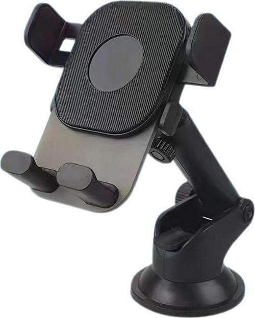 Vantuzlu Torpido Üstü ve Cam için Araç İçi Telefon Tutucu, Teleskopik Ayarlanabilir Döner Başlık