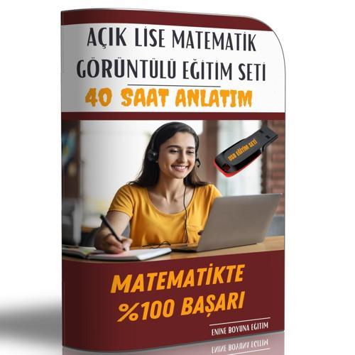 Açık Lise Matematik Tüm Dersler Görüntülü Eğitim Seti - Enine Boyuna Eğitim