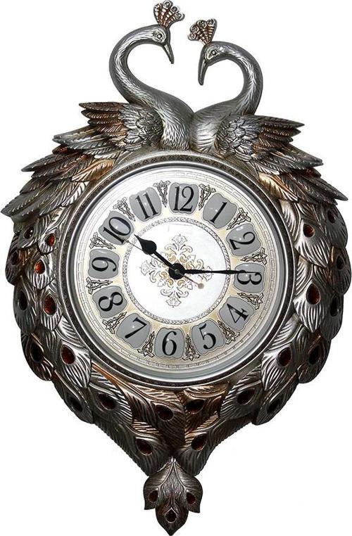 Duvara Asmalı Tavuskuşu Saat Alk1673