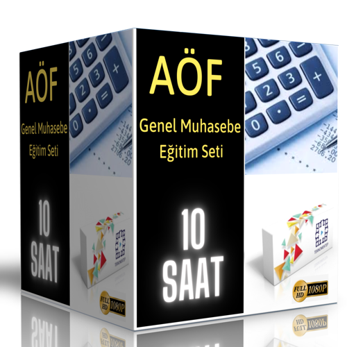 Aöf Genel Muhasebe 1 Usb Eğitim Seti - Enine Boyuna Eğitim