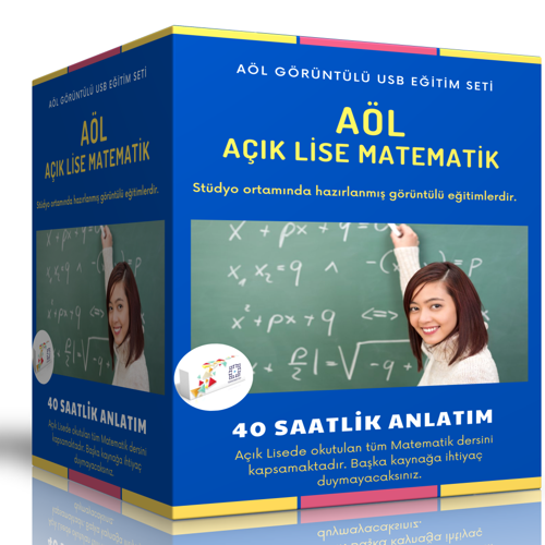Aöl Açık Lise Matematik Görüntülü Eğitim Seti - Enine Boyuna Eğitim