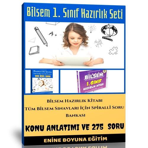 Bilsem 1. Sınıf Hazırlık Seti (1 Hazırlık Kitabı + 250 Soru Örneği) - Enine Boyuna Eğitim