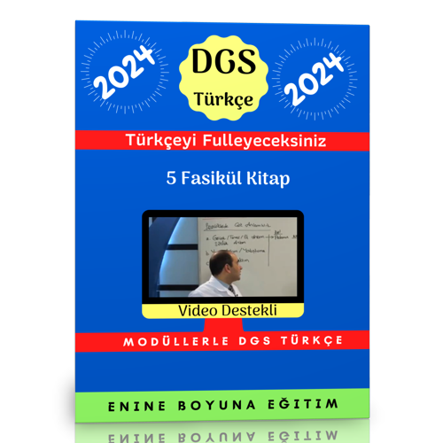 Dgs Türkçe Enine Boyuna Modüler Kitap Seti - Enine Boyuna Eğitim