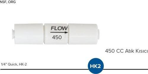 Su Arıtma Cihazı 450 CC Atık Kısıcı 1/4” Quick, HK-2