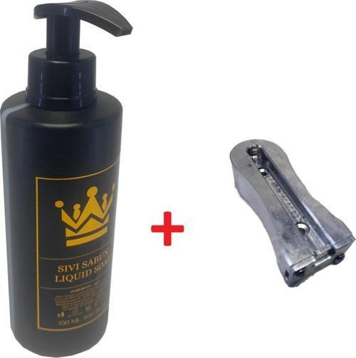 Kilitli Kapak Metal Askı Aparatı Dahil Pompalı 350 Ml Sıvı Sabun Otel Pansiyon Hastane Spor Salonu Misafirhane