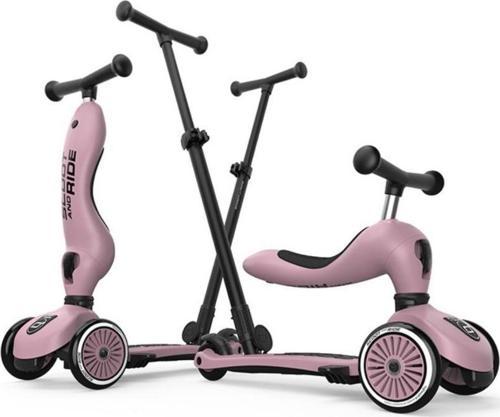 Push and Go Ebeveyn Kontrollü Çocuk Scooter Wildberry 240527-00069