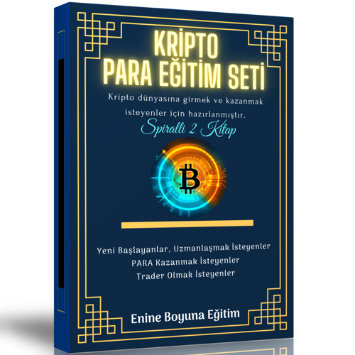Kripto Para Eğitim Seti (2 Spiralli Kitap) - Enine Boyuna Eğitim