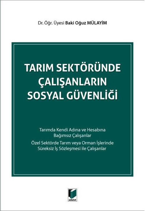 Tarım Sektöründe Çalışanların Sosyal Güvenliği