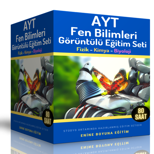 Ayt Fen Bilimleri Görüntülü Eğitim Seti (80 Saat Anlatım) - Enine Boyuna Eğitim