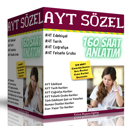 %100 Ayt Sözel Kazandıran Eğitim Seti - Enine Boyuna Eğitim