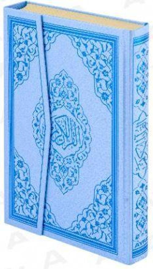 Cami Boy Renkli Kur'an-i Kerim (Mavi) - 125M