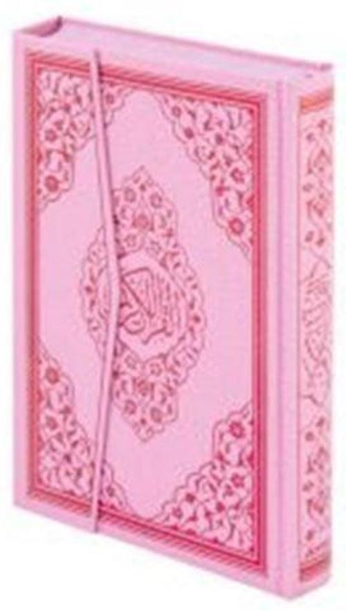 Cami Boy Renkli Kur'an-i Kerim (Pembe) - 125P