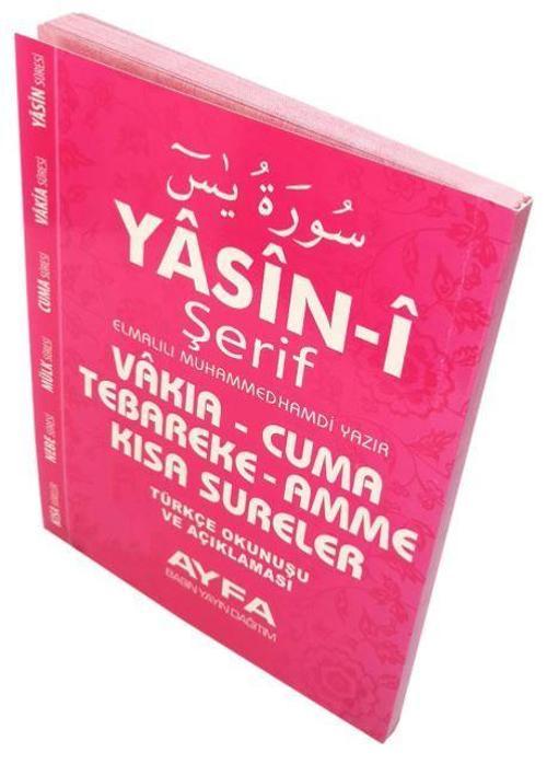 Çanta Boy Yasin (Türkçeli, Pembe) - 094P