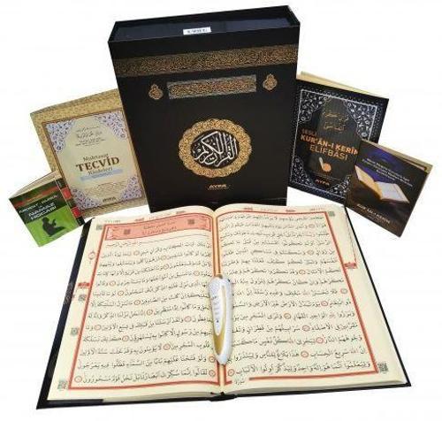 Kalem Kur'an-ı Kerim Seti V 6.1 Rahle Boy - Lüks Kutu (AYFA002)