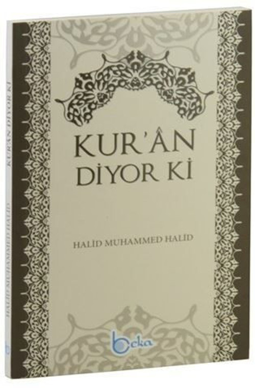 Kur'an Diyor ki